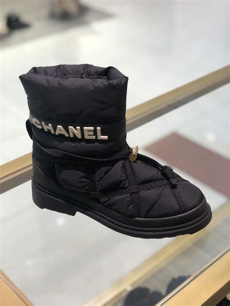 chanel fall winter 2020 boots|chanel leather boot with heel.